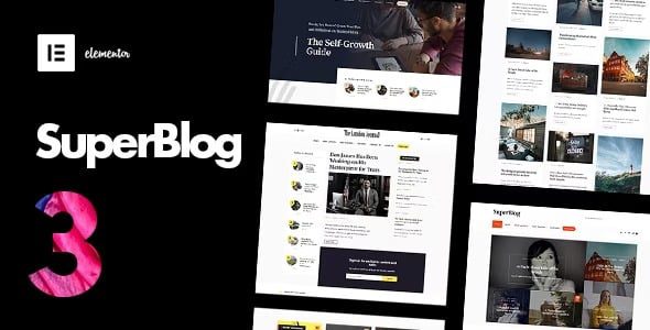 SuperBlog v.3.3 强大的博客和杂志主题下载