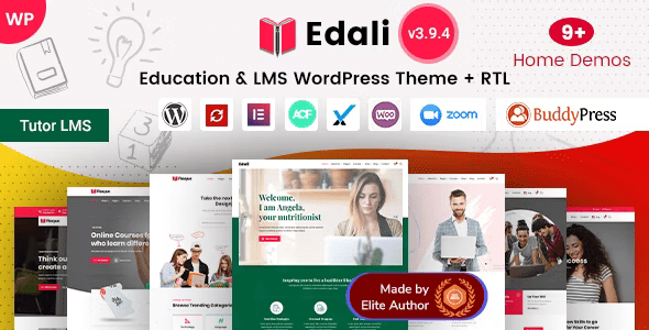 Edali v4.3 – 教育LMS&在线课程WordPress主题