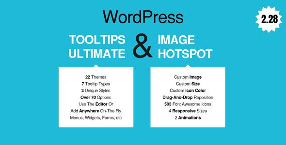 WordPress Tooltips Ultimate&Image Hotspot v2.34 打标插件下载