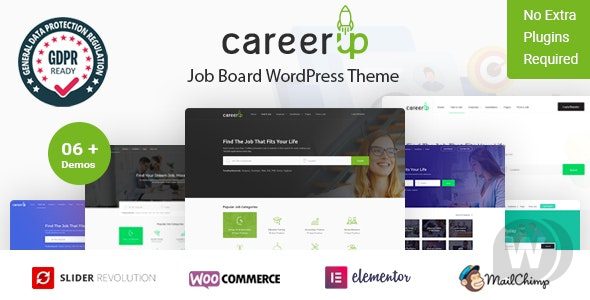 CareerUp v2.3.27 – 招聘网站WordPress主题下载