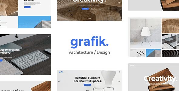 Grafik v3.3 – 建筑和设计组合主题下载