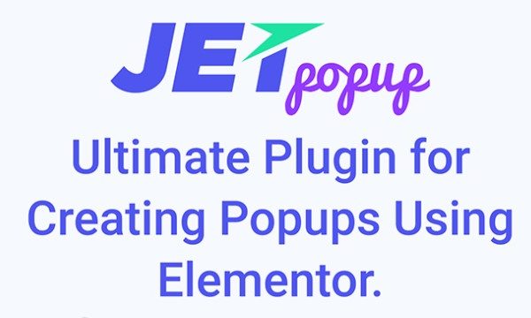 JetPopup v1.6.2 Elementor的弹出式窗口附加组件插件下载