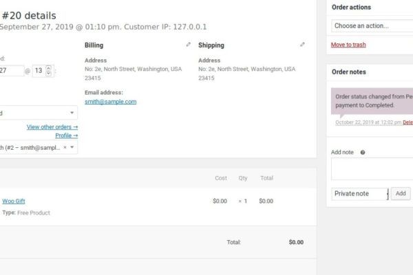 Free Gifts for WooCommerce v9.0 免费礼物插件下载