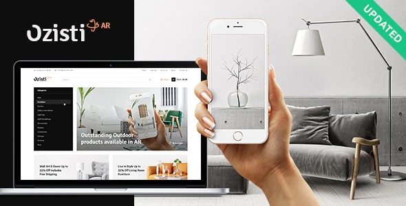 Ozisti v1.1.8 – 增强现实 WooCommerce 主题下载