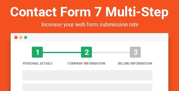 WordPress Contact Form 7 Multistep v1.3.1 表格插件下载