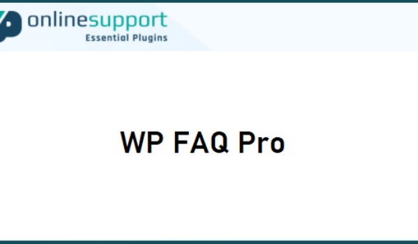 WP FAQ Pro v.1.6 [by WpOnlineSupport] 常见问题插件下载