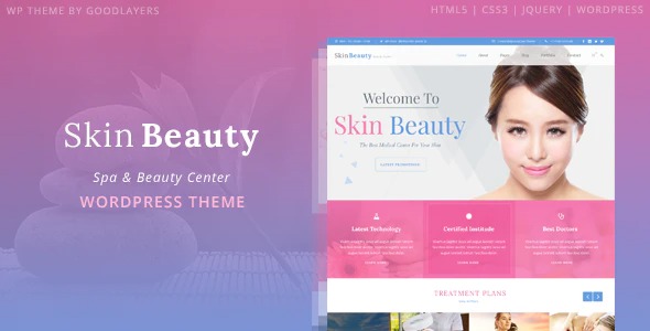 Skin Beauty v.1.3.5 – 美容 |温泉 |沙龙WordPress主题下载