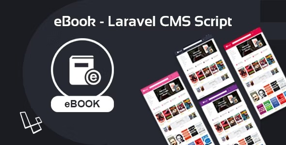 eBook Laravel CMS Script v2.1.0 电子书下载站源码下载