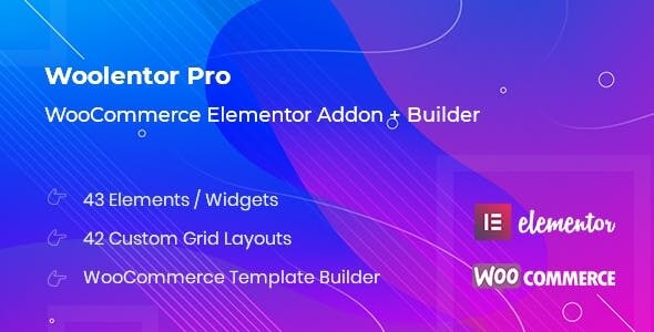Shoplentor (WooLentor) Pro v2.1.3 WooCommerce Elementor Addons + Builder 插件下载