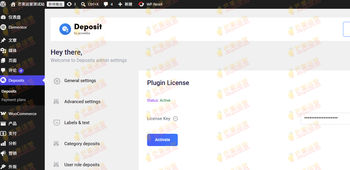 WooCommerce Deposits &a Partial Payments 部分付款或存款插件下载