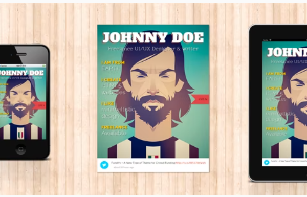 BookCard WP v4.9.6 – 3D 折叠 vCard WordPress 主题下载