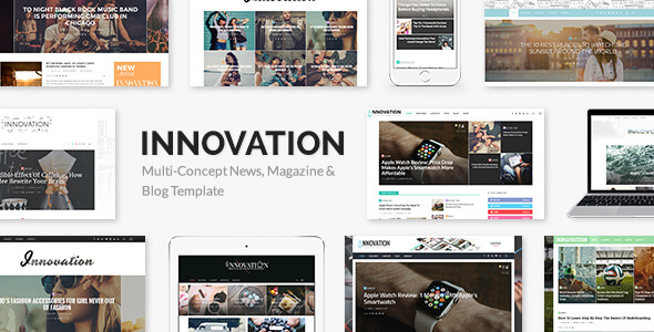 INNOVATION v6.0 多概念新闻、杂志和博客主题下载
