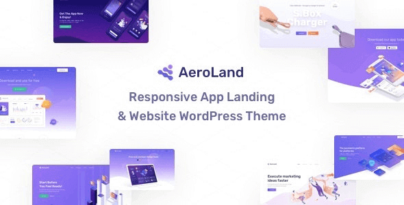 AeroLand v1.6.8 App登陆软件网站WordPress主题下载