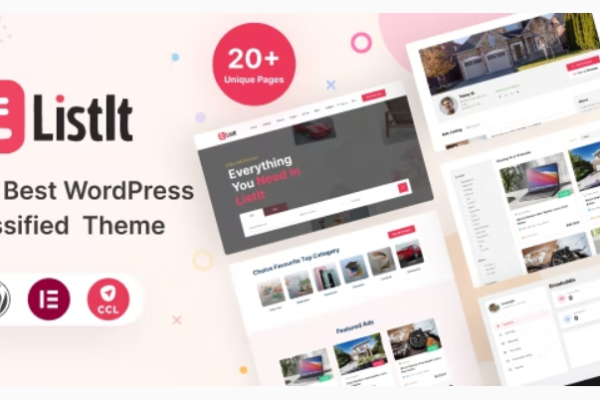 ListIt v1.6 – 分类 WordPress 主题破解版下载
