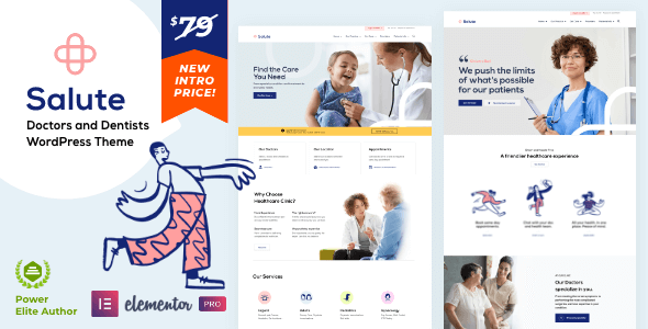 Salute v52 健康医疗 WordPress主题下载