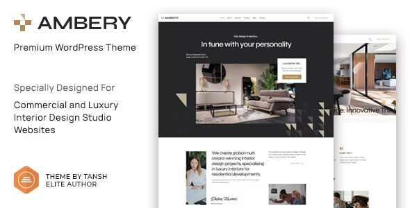 Ambery v.1.1.6 – 室内设计 WordPress 主题破解版下载