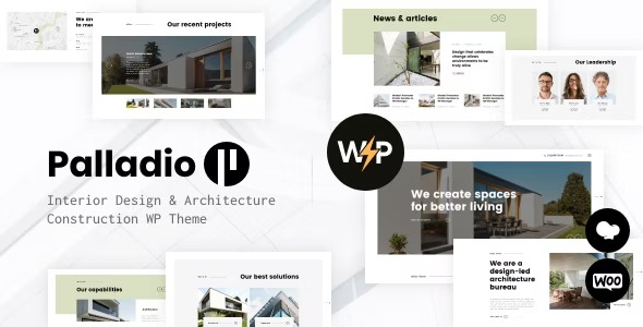 Palladio v1.1.8 室内设计与建筑 WordPress 主题破解版下载