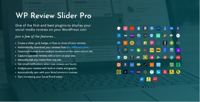 WP Review Slider Pro (Premium) v12.6.7 导入社媒平台评论插件下载_芒果运营