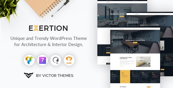 Exertion v1.3 – 建筑与室内设计 WordPress 主题下载