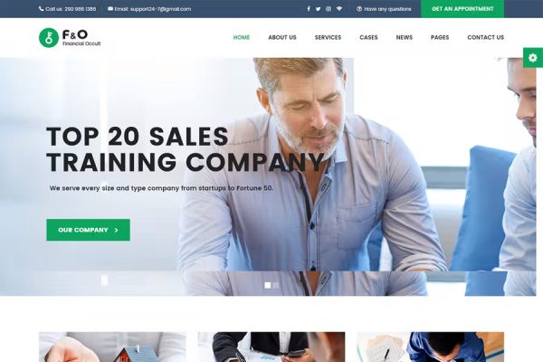 F&O v1.2.4 – 顾问财务 WordPress 主题下载