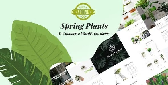 Spring Plants v3.3园艺和室内植物 WordPress 主题破解版下载