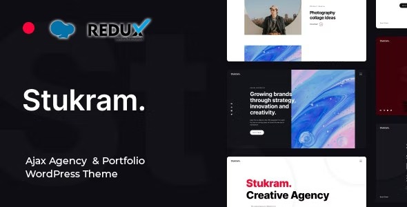 Stukram v4.5 – AJAX 机构和投资组合模板主题下载