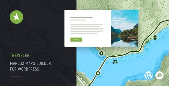Treweler v1.12 – 适用于 WordPress 的 Mapbox 地图生成器 和商店定位器插件下载