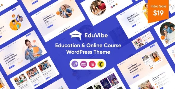 EduVibe v1.0.2 – 教育和在线课程 WordPress 主题破解版下载