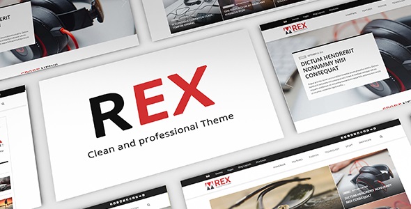 The REX v4.0.0 – WordPress 杂志和博客主题下载