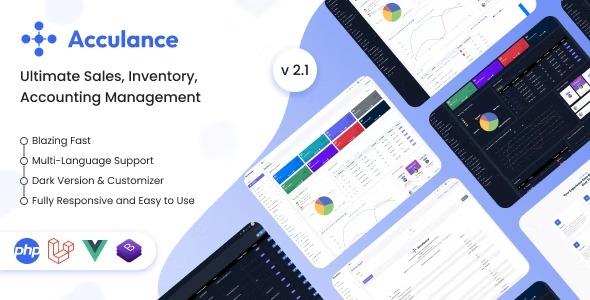 Acculance v3.0 – 终极销售、库存、会计管理系统PHP源码破解版下载