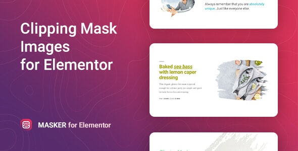 Masker v1.1.3 – Elementor 的剪贴蒙版插件下载