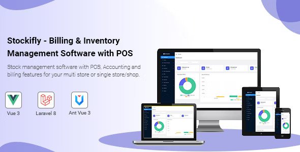 Stockifly v4.3.2 – 使用 POS 和在线商店进行计费和库存管理PHP源码下载