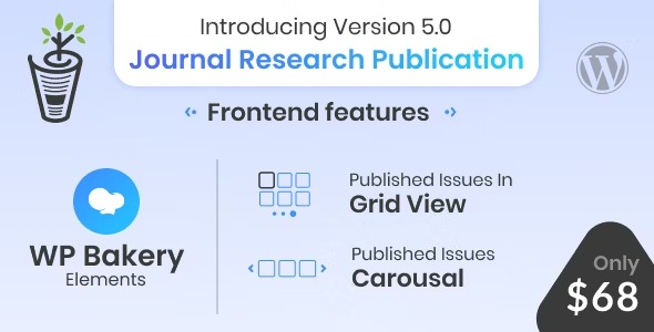Journal Research Publication WordPress Plugin v5.0.1 插件下载