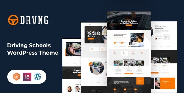 DRVNG v1.1.0 驾驶学校 WordPress 主题下载