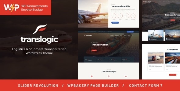 Translogic v1.2.7 物流与运输 WordPress 主题下载