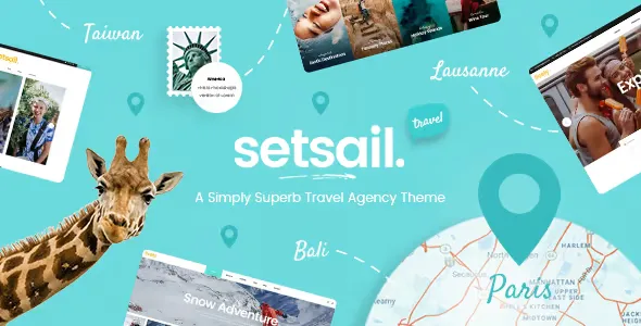 SetSail v1.8 – WordPress 旅行主题免费下载