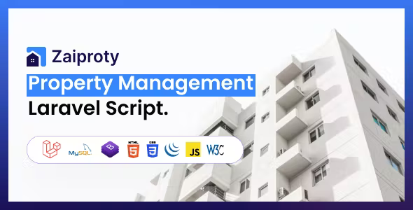Zaiproty v4.6 – 物业管理 Laravel 脚本源码下载