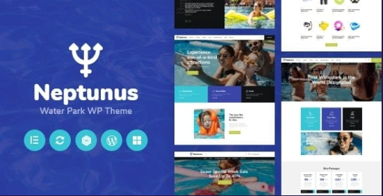 Neptunus v1.0.6 水上乐园WordPress主题下载