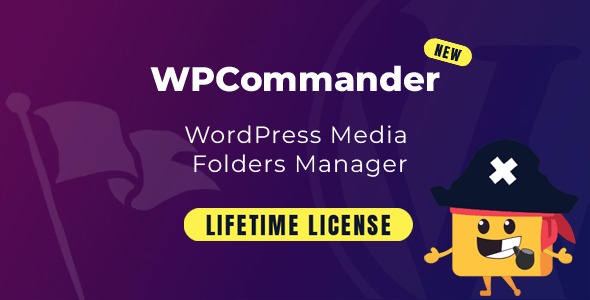 WPCommander v.2.1.0 – WordPress 媒体文件夹管理器插件下载
