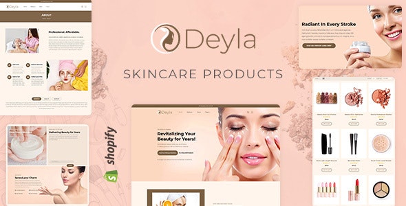 Deyla v1.2 – 护肤品 Shopify 商店主题下载
