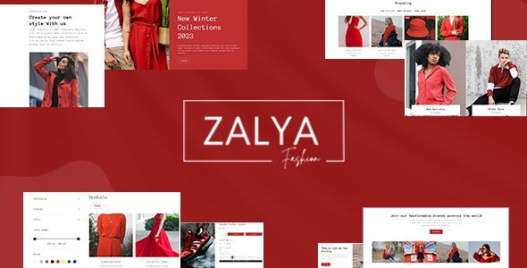 Zalya v1.0 – 服装和时尚 Shopify 主题下载