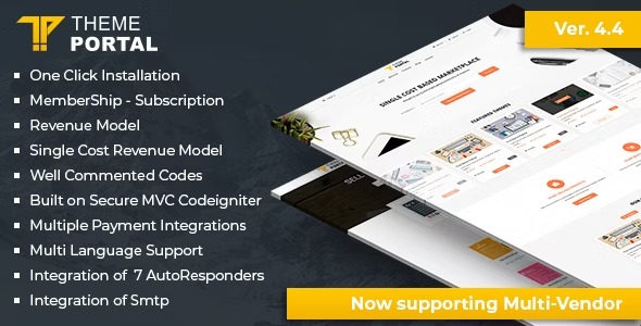 Theme Portal Multi-Vendor eCommerce Marketplace v4.5 – 销售数字产品、主题、插件、PHP 脚本源码下载