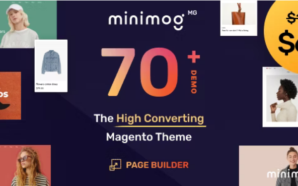 MinimogMG v1.2.7 高转换率的 Magento 2 主题下载