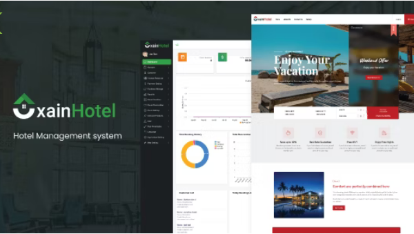 Xain v2.5 酒店管理系统及网站PHP源码下载