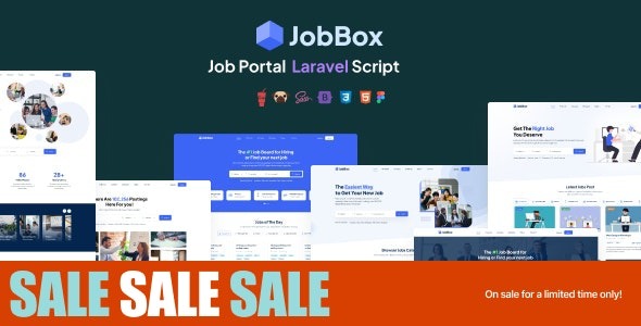 JobBox v.1.14.1 – Laravel 求职门户多语言系统源码下载