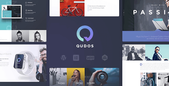 Qudos v.1.4.8 Elementor WordPress 多用途业务和产品组合主题下载