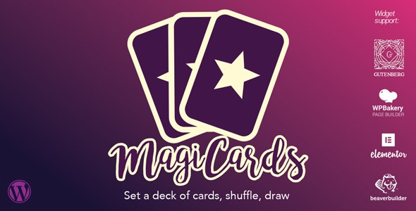 MagiCards v2.2.1 洗牌的副牌 | WP插件下载