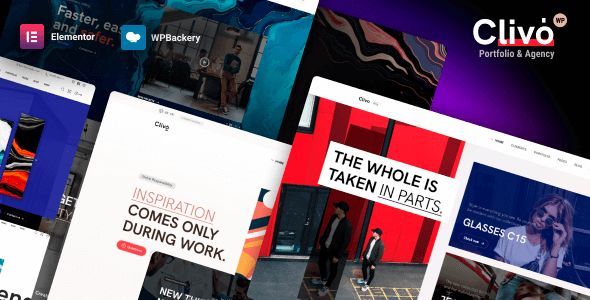 Clivo v1.0.7 作品集和代理 WordPress主题下载
