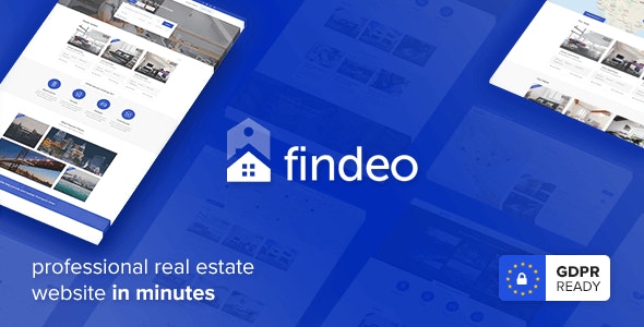 Findeo 1.4.1 – 房地产 WordPress 主题下载