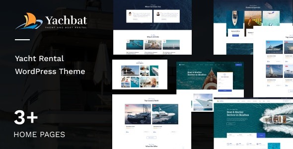 Yachbat v1.1.5 游艇和船只租赁 WordPress 主题下载